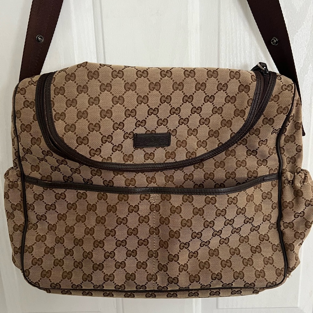 Fashion Brown Baby Bag with Iconic Monogram
